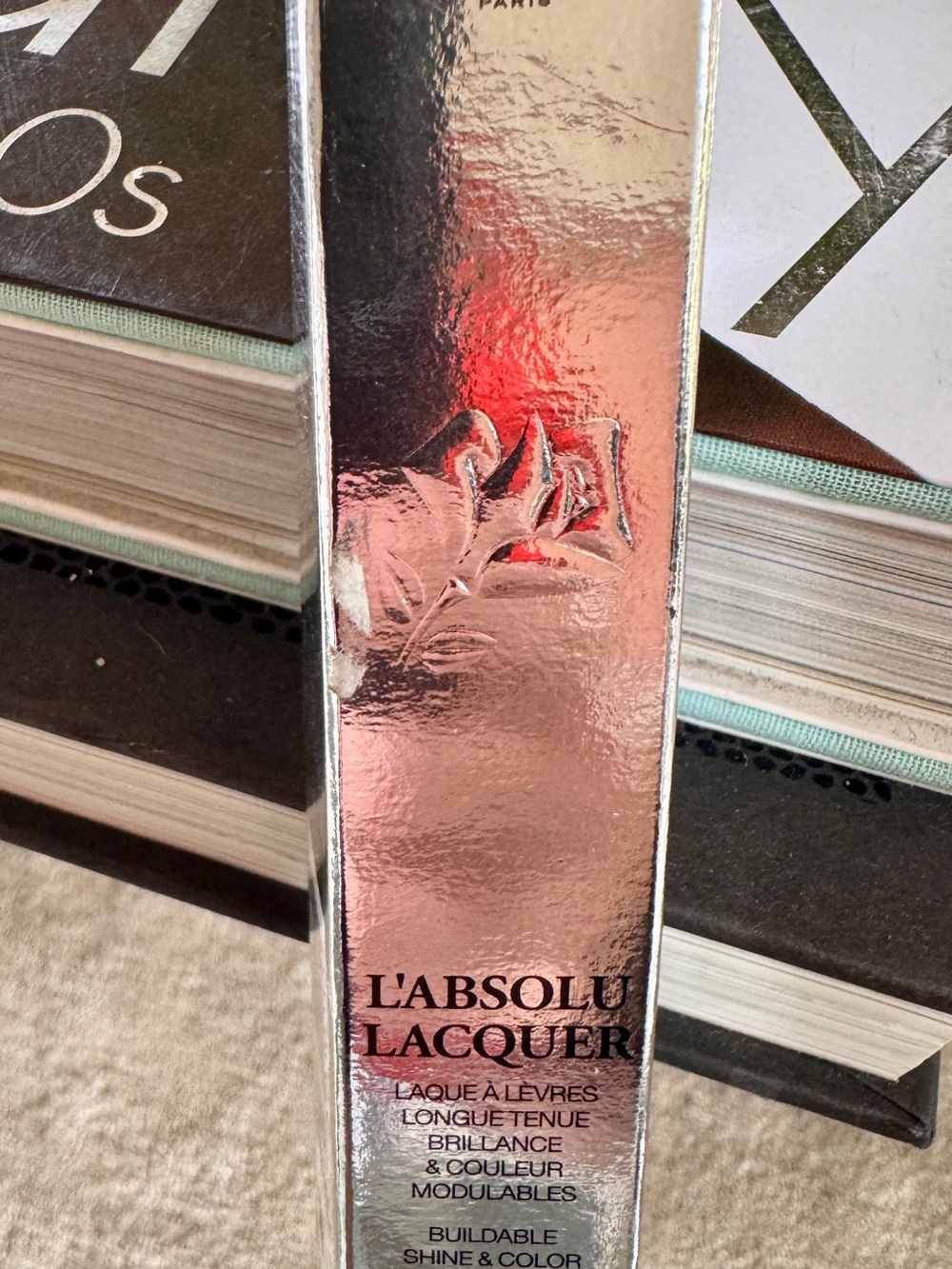 Lancome L'Absolu Lacquer Liquid Lip Color - #188 Only You NIB, Never Used. - Picture 2 of 4